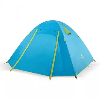 Палатка Naturehike 210T65D NH18Z022-P двухместная голубая, 6927595729595